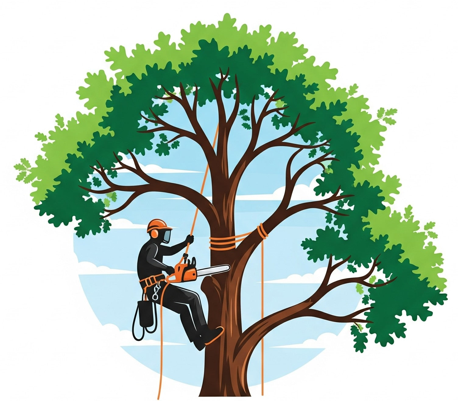 Climbing Arborist