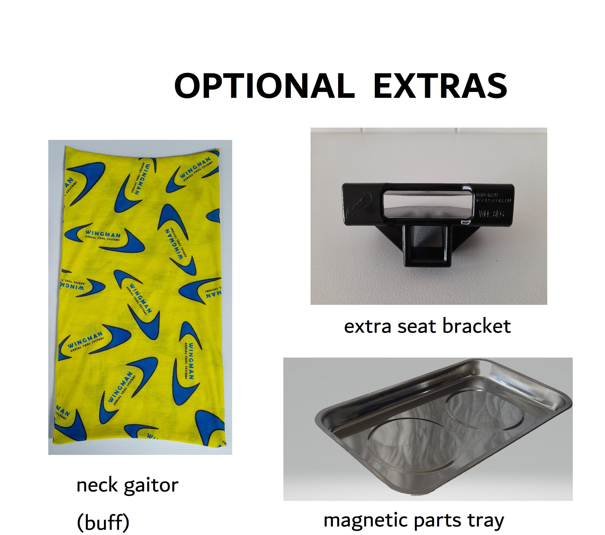 Wingman Bag Kit with seat mounting bracket