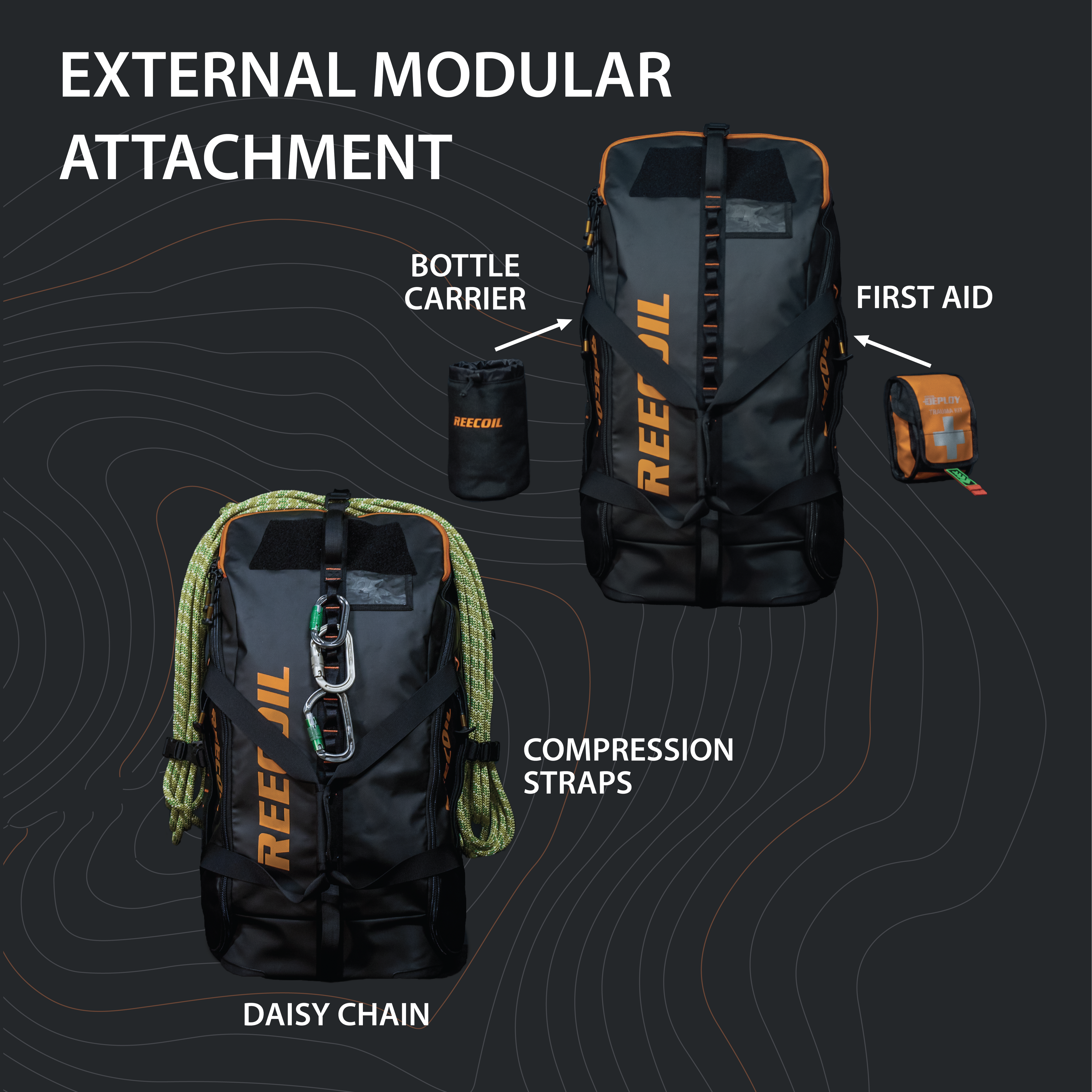 Reecoil Batwing Bag 60L