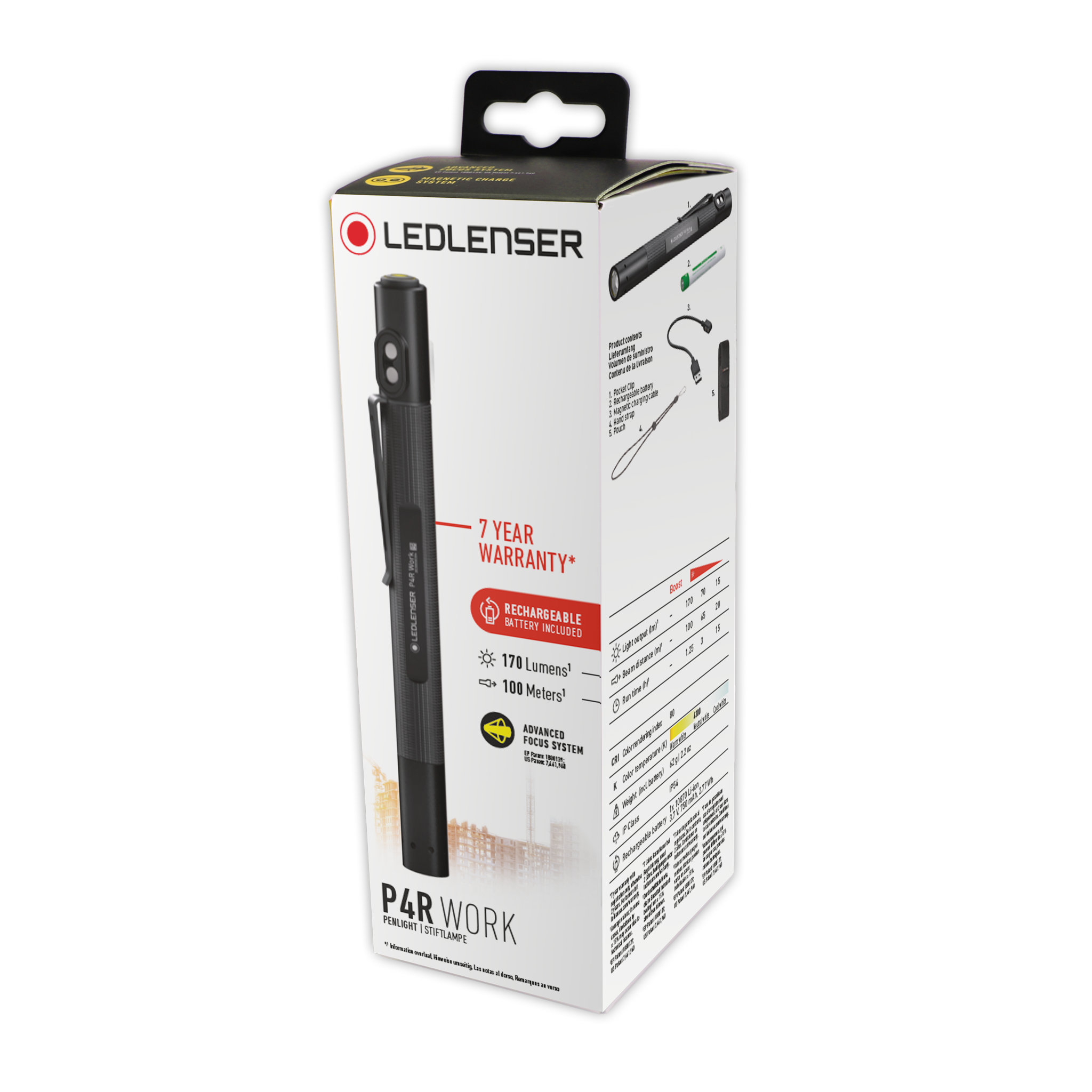 Ledlenser P4R Work Torch