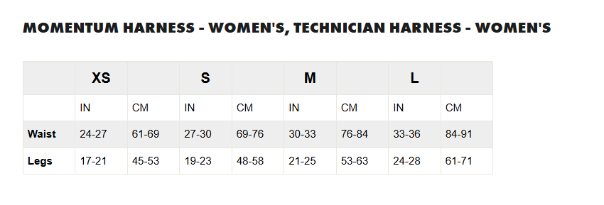 Black Diamond Momentum Harness - Women's