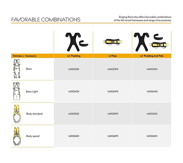 Singing Rock Basic - Fall Arrest Harness